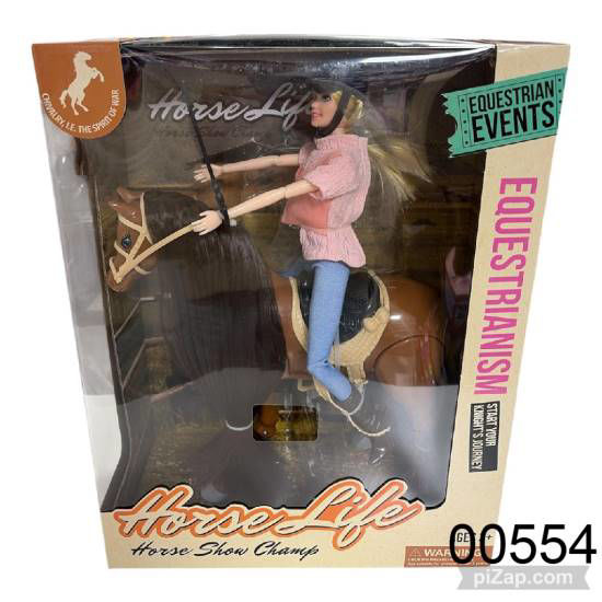 Imagen de BARBIE EQUITACION CON CABALLO 6.26